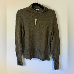Madewell Olive Green Turtleneck Sweater